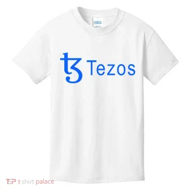 Tezos Cryptocurrency Logo Kids T-Shirt