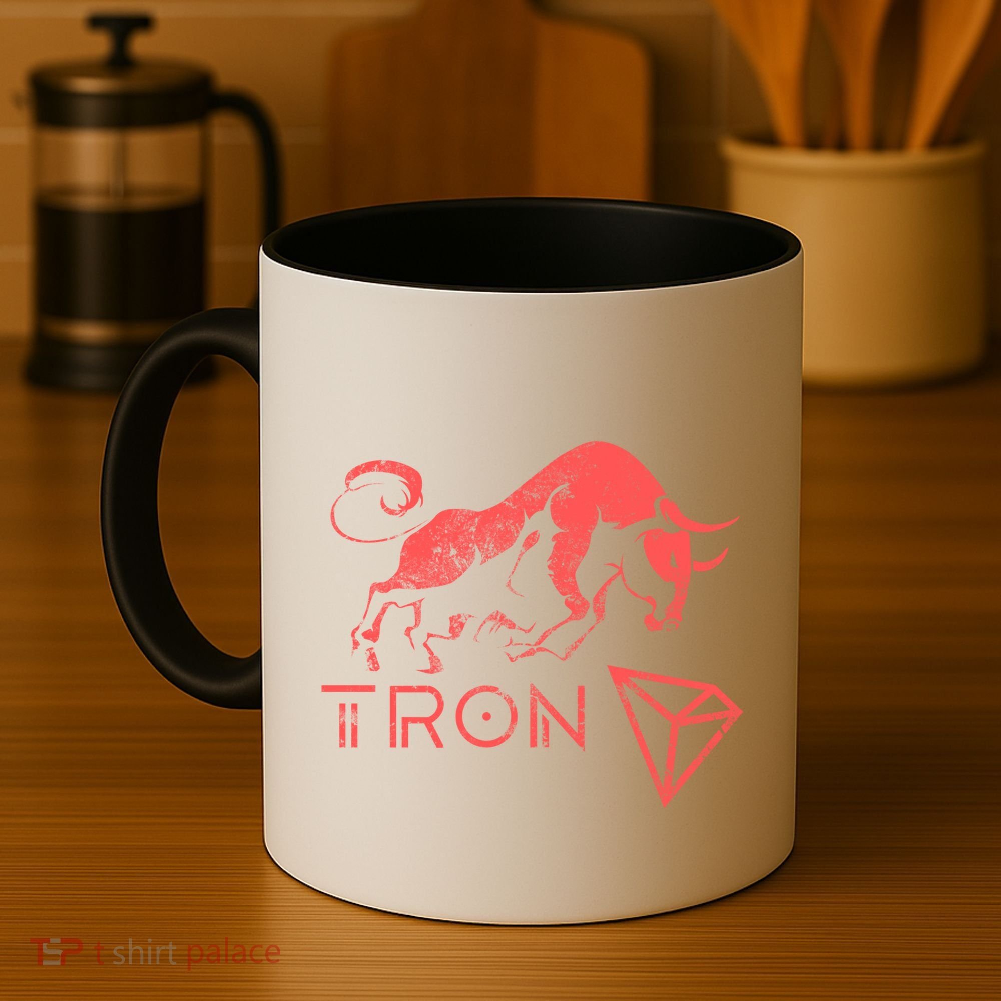 Tron Crypto Millionaire Bullrun Hodl Trx Token To The Moon! Gift Coffee Mug