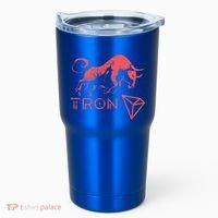 Tron Crypto Millionaire Bullrun Hodl Trx Token To The Moon! Gift Tumbler thumb 0