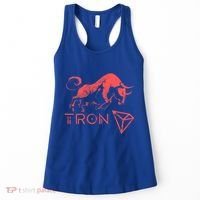 Tron Crypto Millionaire Bullrun Hodl Trx Token To The Moon! Gift Women's Tank Top thumb 0