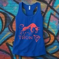 Tron Crypto Millionaire Bullrun Hodl Trx Token To The Moon! Gift Women's Tank Top thumb 3
