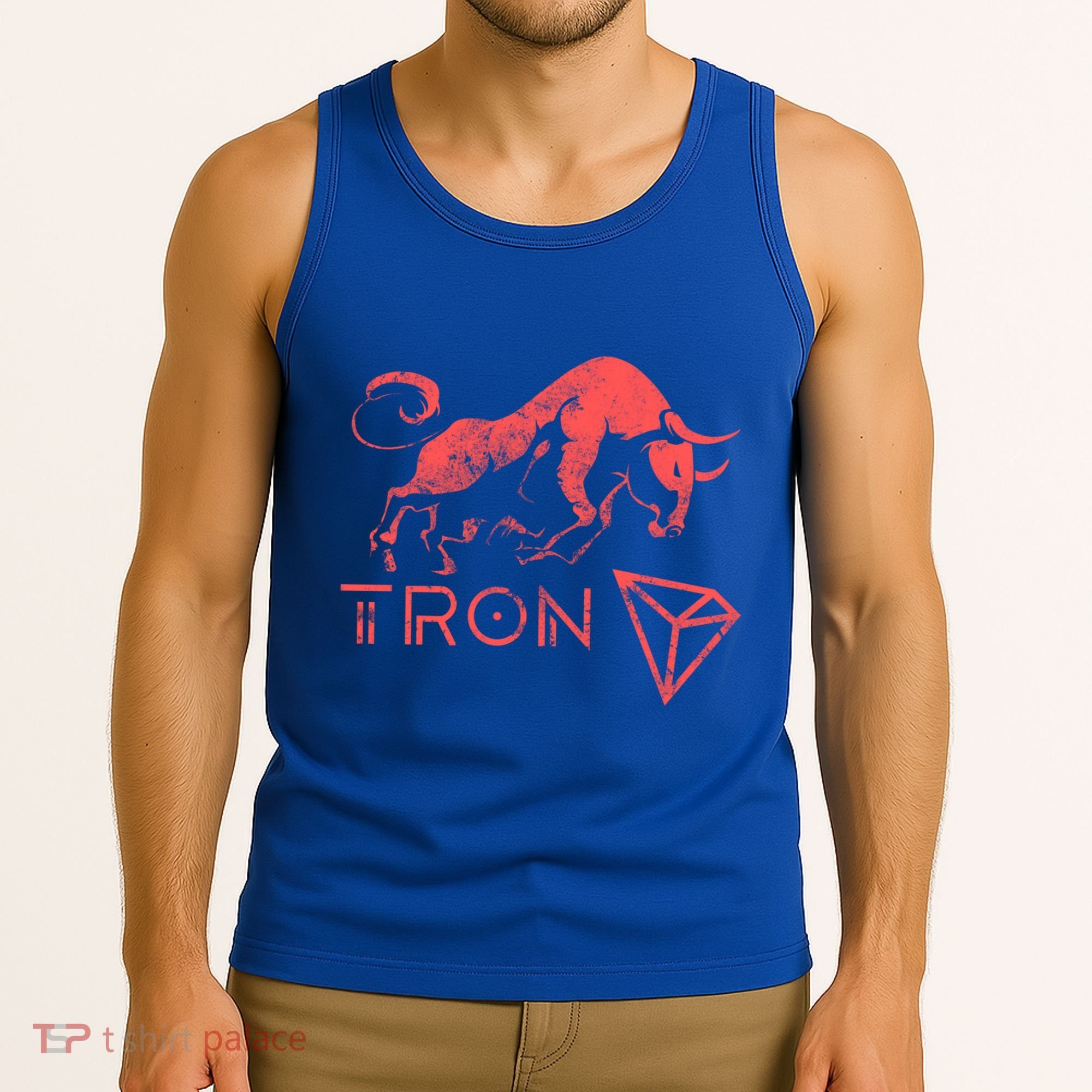 Tron Crypto Millionaire Bullrun Hodl Trx Token To The Moon! Gift Tank Top