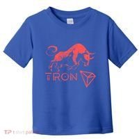 Tron Crypto Millionaire Bullrun Hodl Trx Token To The Moon! Gift Toddler T-Shirt thumb 0