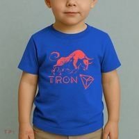 Tron Crypto Millionaire Bullrun Hodl Trx Token To The Moon! Gift Toddler T-Shirt thumb 2