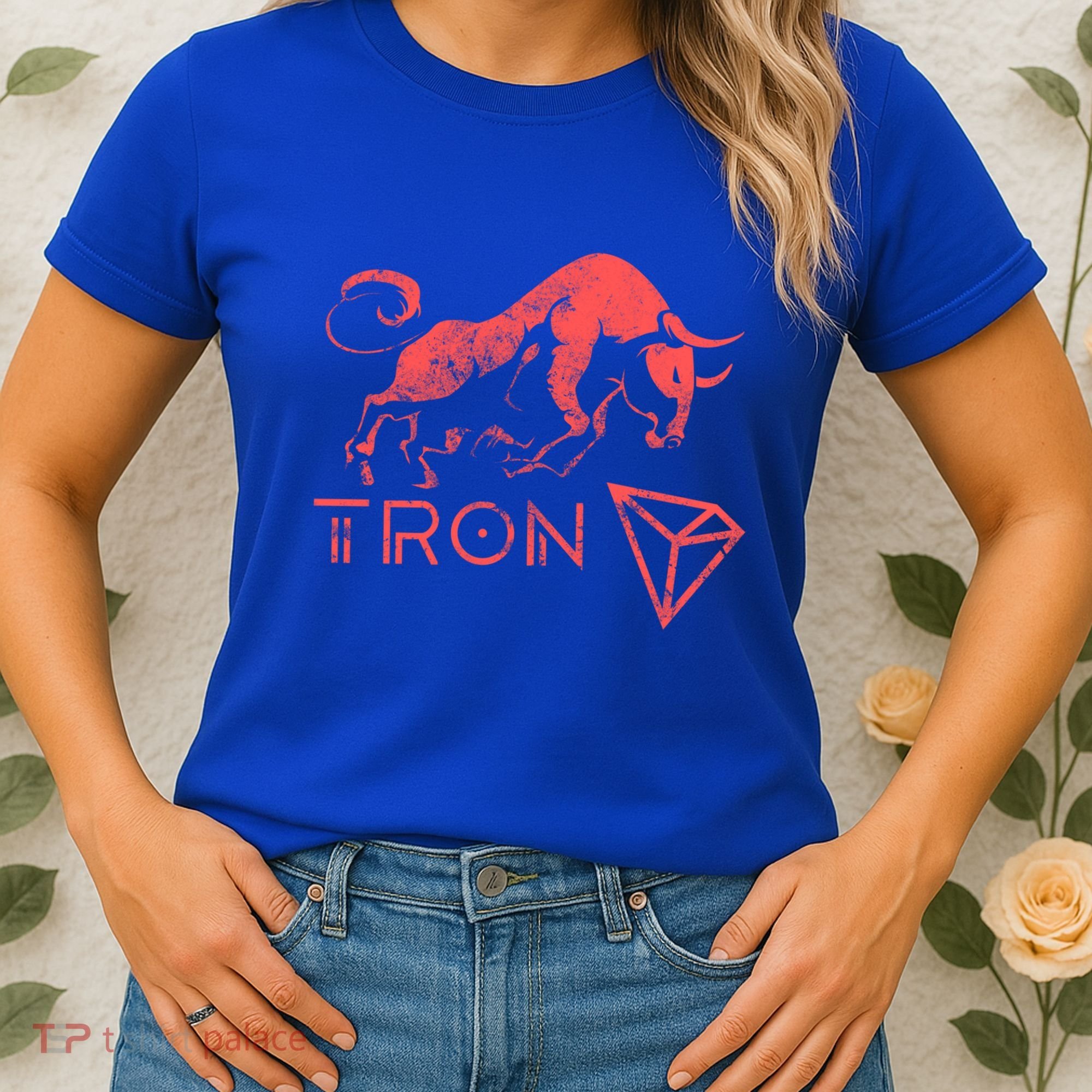 Tron Crypto Millionaire Bullrun Hodl Trx Token To The Moon! Gift Women's T-Shirt