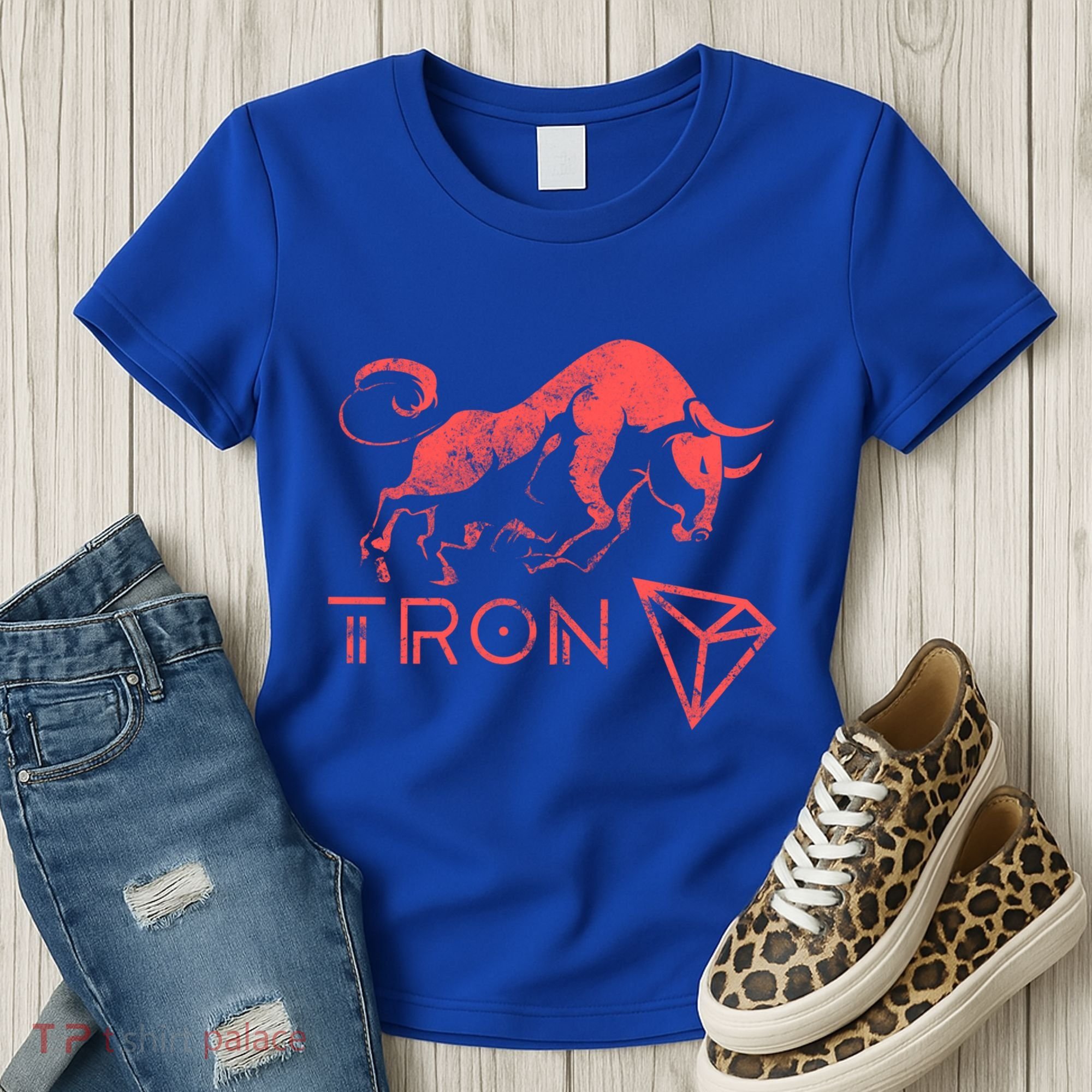Tron Crypto Millionaire Bullrun Hodl Trx Token To The Moon! Gift Women's T-Shirt