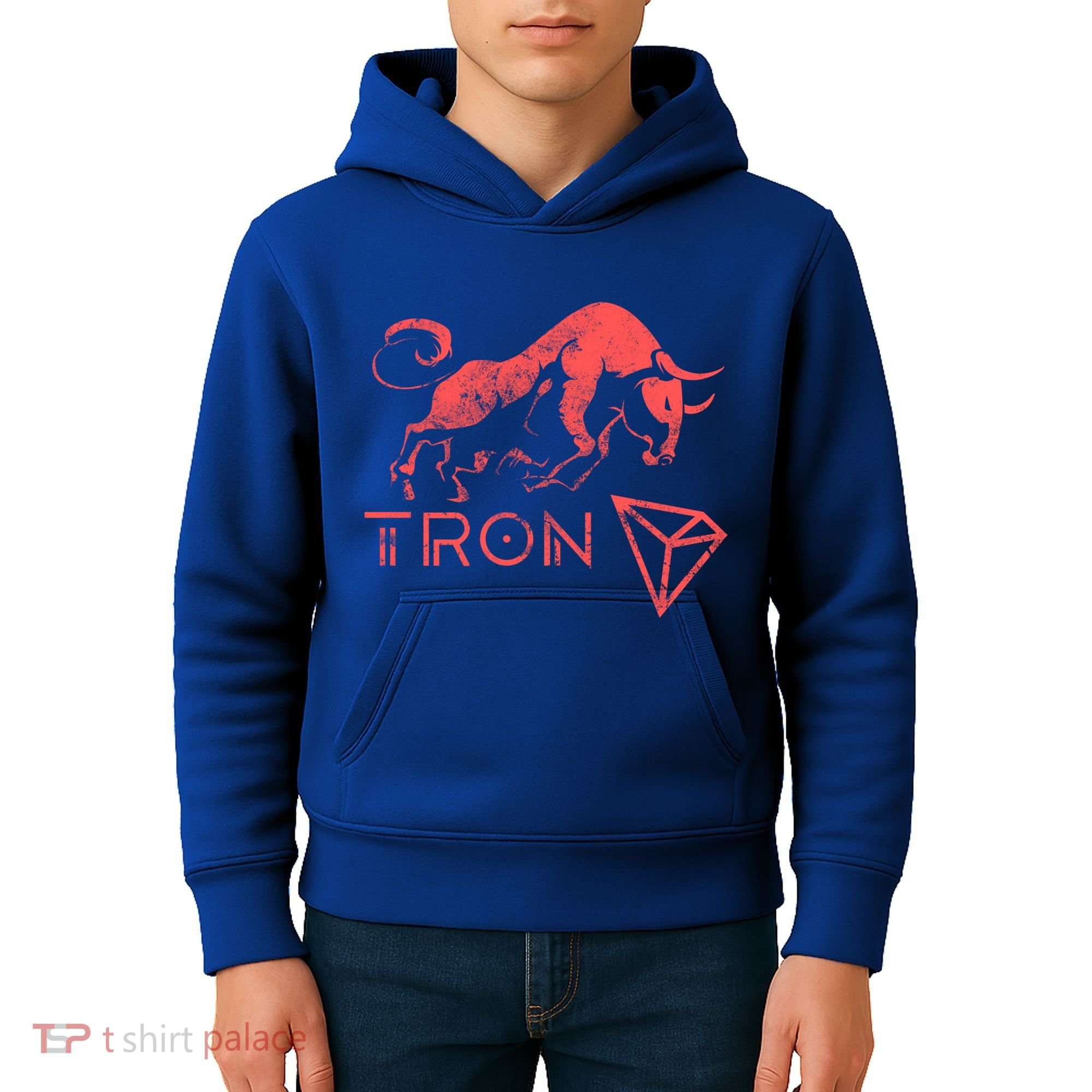 Tron Crypto Millionaire Bullrun Hodl Trx Token To The Moon! Gift Kids Hoodie