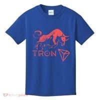 Tron Crypto Millionaire Bullrun Hodl Trx Token To The Moon! Gift Kids T-Shirt thumb 0