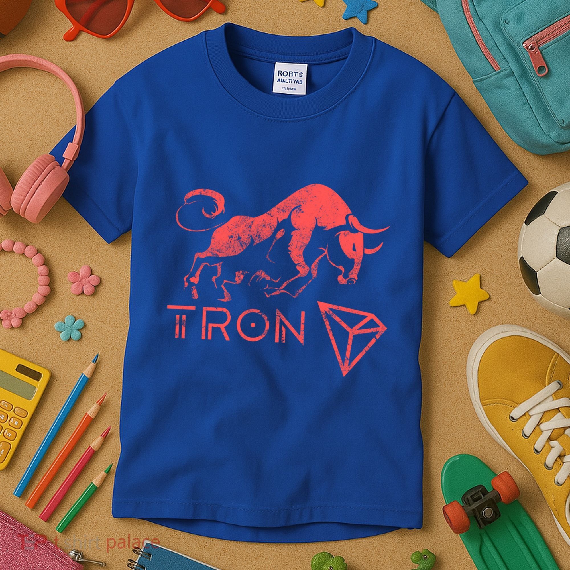 Tron Crypto Millionaire Bullrun Hodl Trx Token To The Moon! Gift Kids T-Shirt