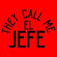 They Call Me El Jefe Spanish Boss Day Mexican Santa Hat thumb 1