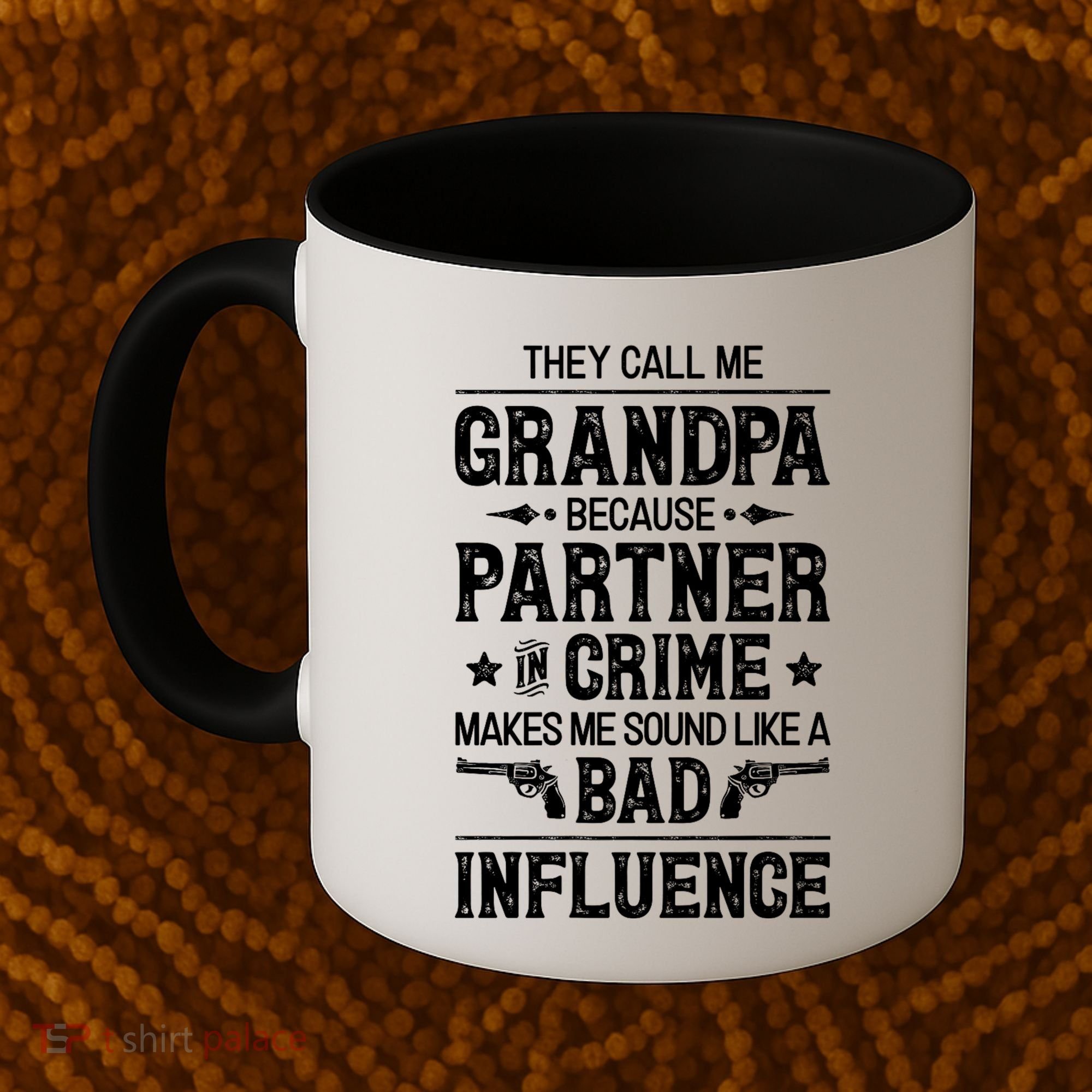 They Call Me Grandpa Partner In Crime Coffee Mug