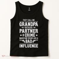 They Call Me Grandpa Partner In Crime Tank Top thumb 2