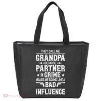 They Call Me Grandpa Partner In Crime Tote Bag thumb 0