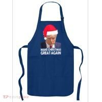 Trump Claus Make Christmas Great Again Trump Mugshot Gift Apron thumb 0