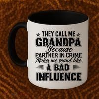 The Call Me Grandpa Father's Day Coffee Mug thumb 2
