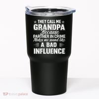 The Call Me Grandpa Father's Day Tumbler thumb 0