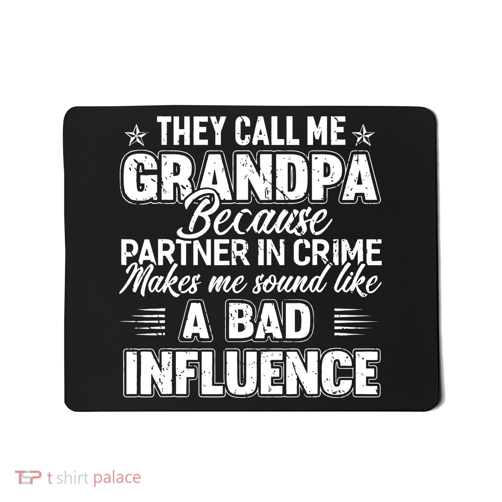 The Call Me Grandpa Father's Day Mousepad