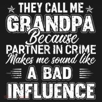 The Call Me Grandpa Father's Day Baby Bodysuit thumb 2