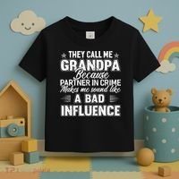 The Call Me Grandpa Father's Day Toddler T-Shirt thumb 3
