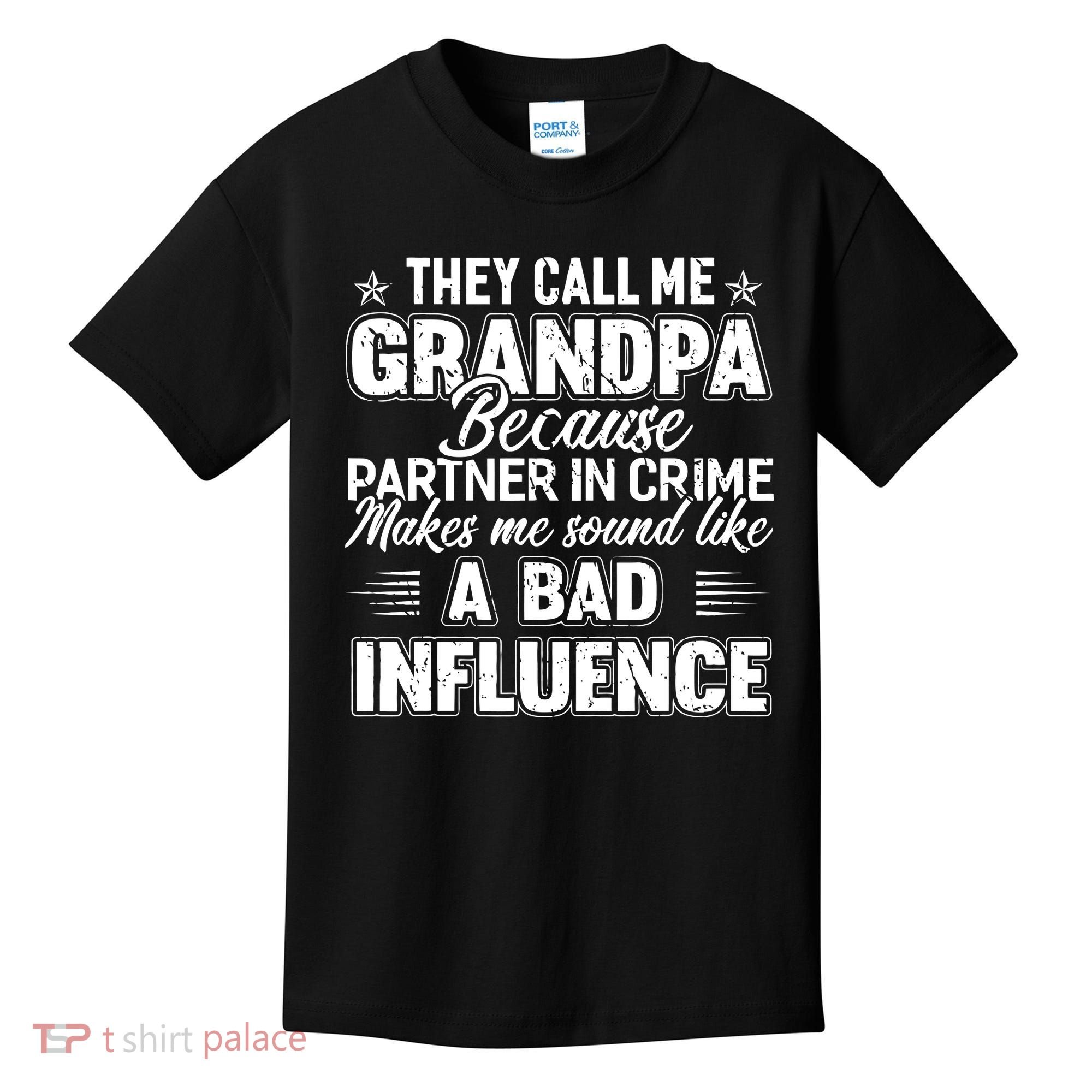 The Call Me Grandpa Father's Day Kids T-Shirt