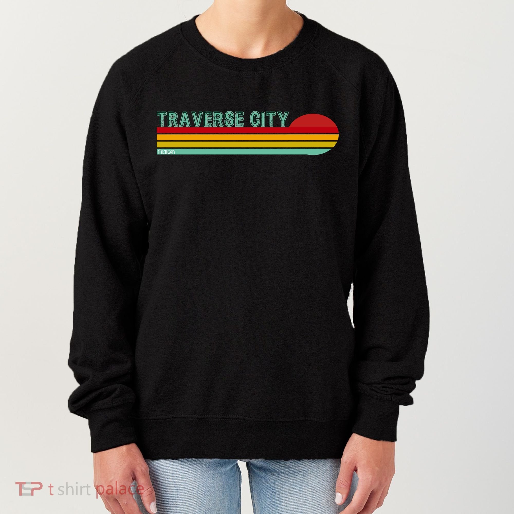 Traverse City Michigan Women's Sweatshirt