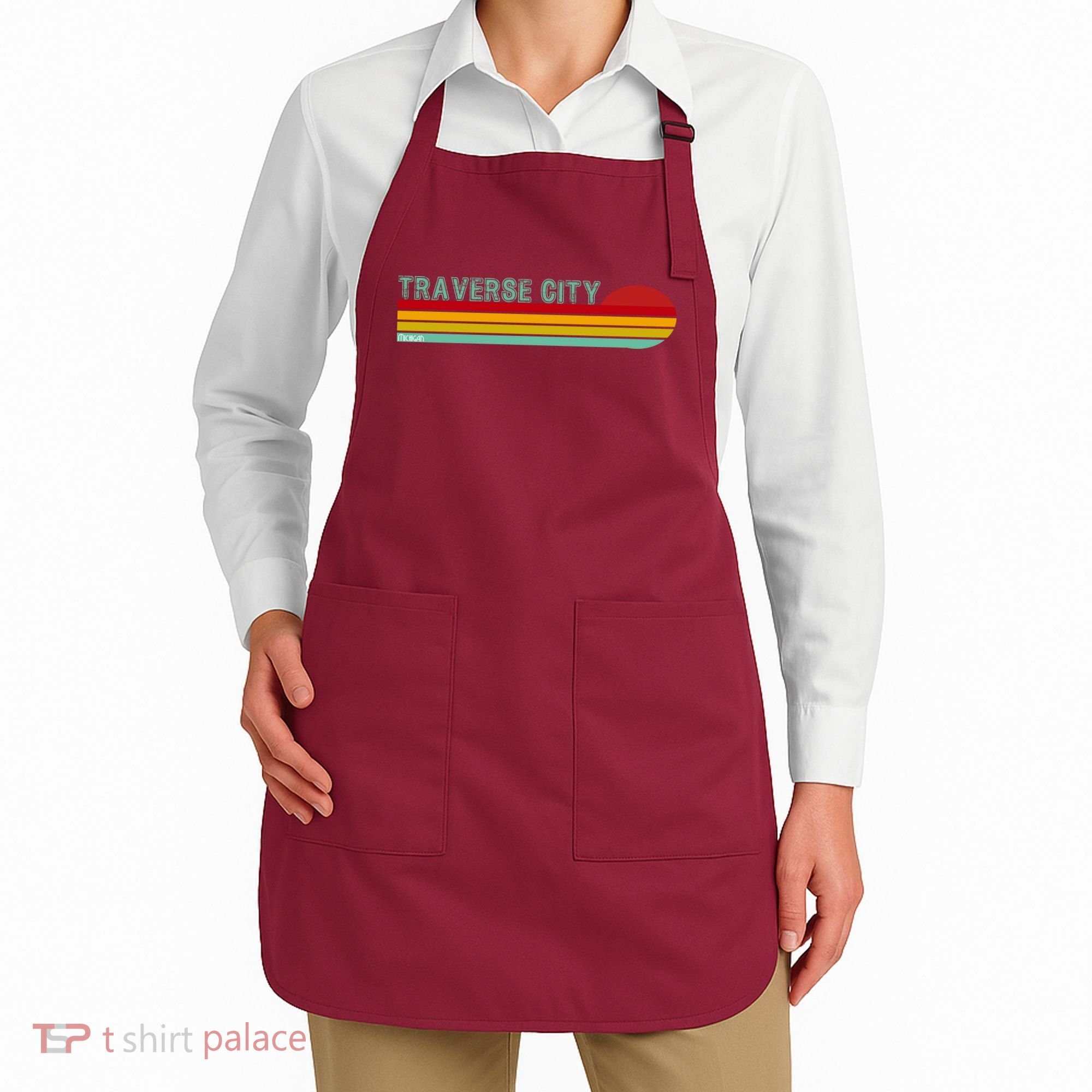 Traverse City Michigan Apron