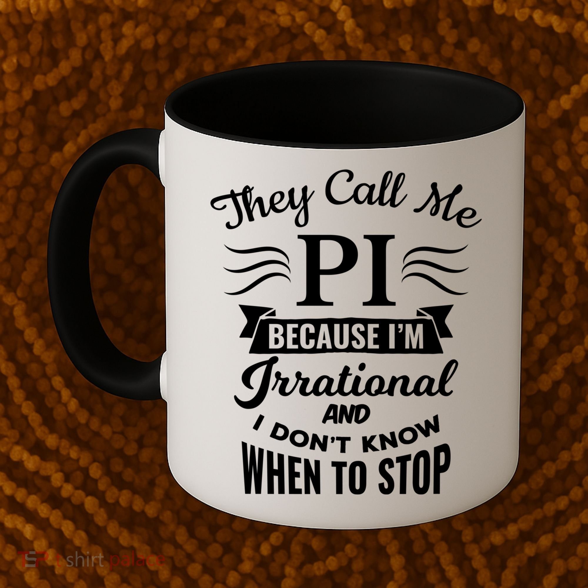 They Call Me Pi Symbol Gift Pi Day Cute Funny Gift Coffee Mug