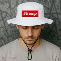 $Trump Coin Meme Cryptocurrency Crypto Donald Trump Bucket Hat thumb 2