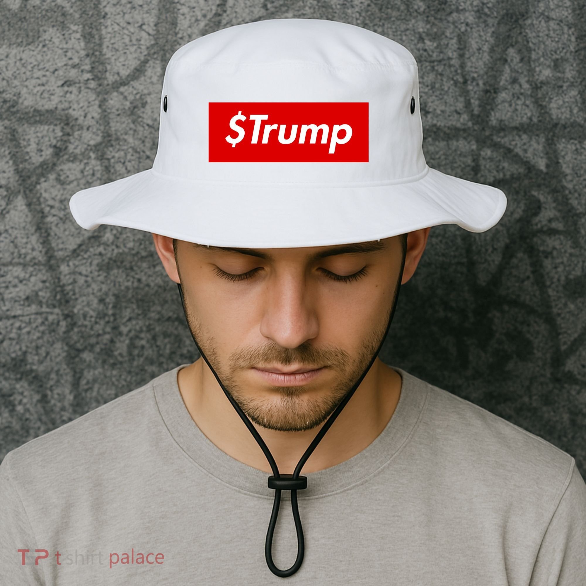 $Trump Coin Meme Cryptocurrency Crypto Donald Trump Bucket Hat