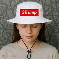 $Trump Coin Meme Cryptocurrency Crypto Donald Trump Bucket Hat thumb 3
