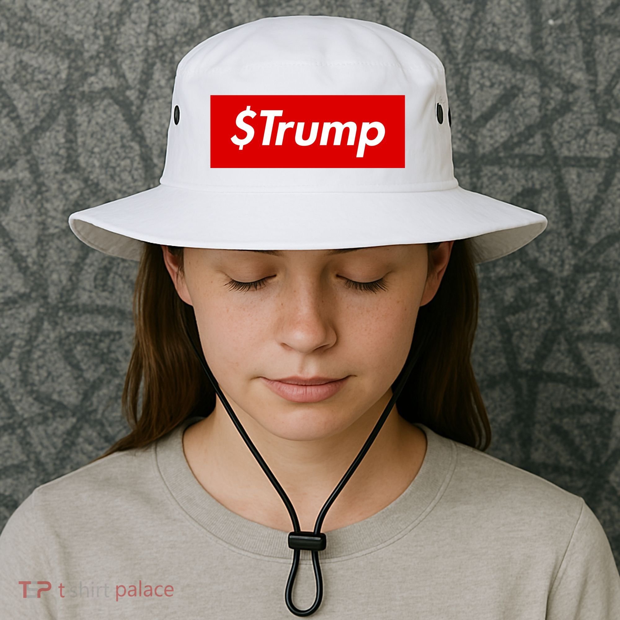 $Trump Coin Meme Cryptocurrency Crypto Donald Trump Bucket Hat