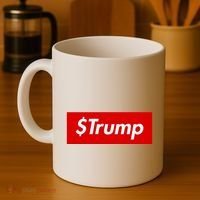 $Trump Coin Meme Cryptocurrency Crypto Donald Trump Coffee Mug thumb 4