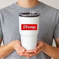 $Trump Coin Meme Cryptocurrency Crypto Donald Trump Tumbler thumb 2