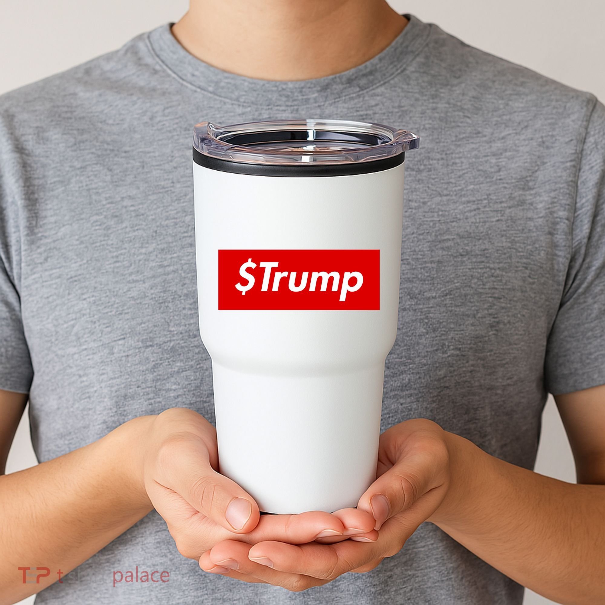 $Trump Coin Meme Cryptocurrency Crypto Donald Trump Tumbler