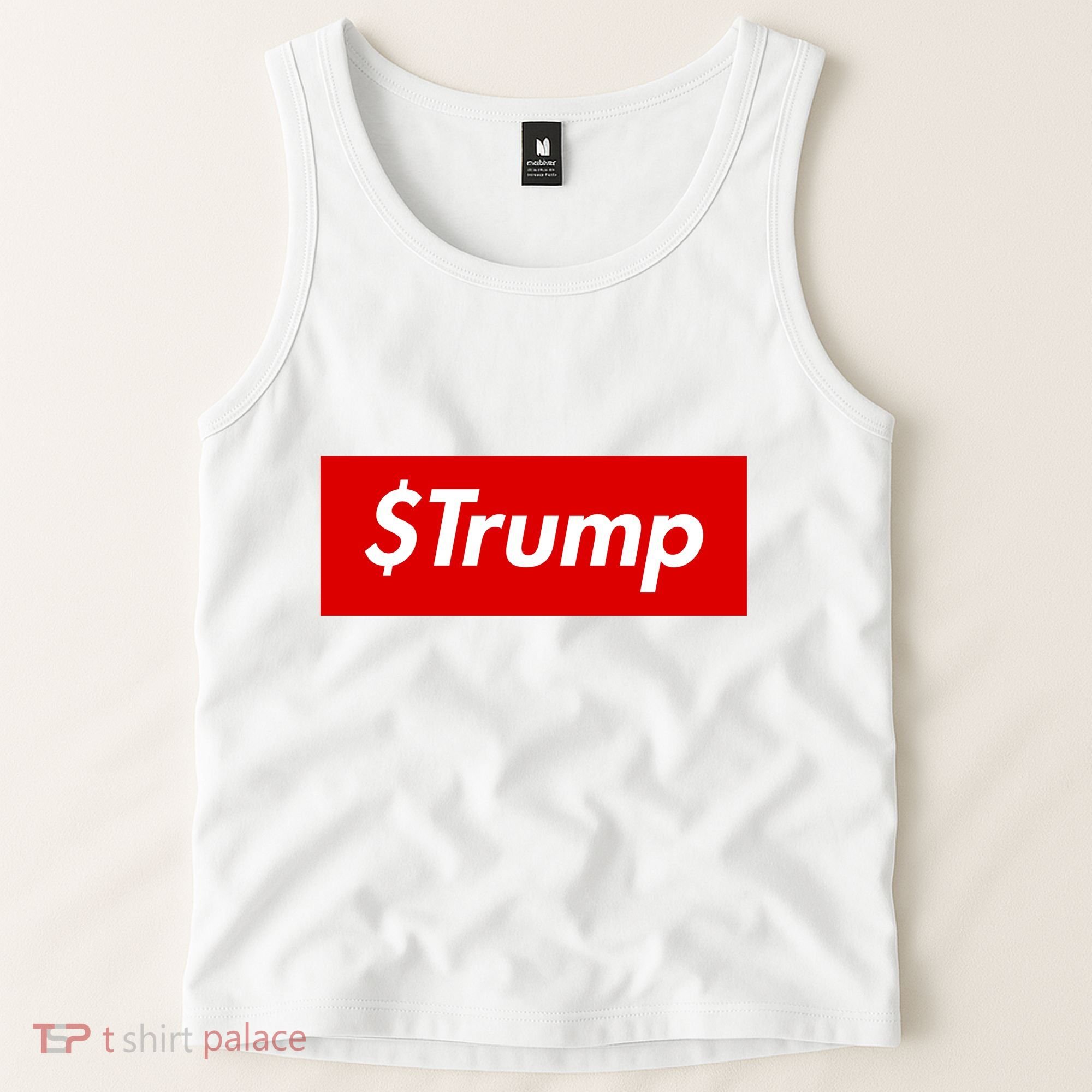 $Trump Coin Meme Cryptocurrency Crypto Donald Trump Tank Top