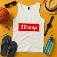 $Trump Coin Meme Cryptocurrency Crypto Donald Trump Tank Top thumb 4