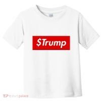 $Trump Coin Meme Cryptocurrency Crypto Donald Trump Toddler T-Shirt thumb 0