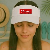 $Trump Coin Meme Cryptocurrency Crypto Donald Trump Visor thumb 2