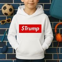 $Trump Coin Meme Cryptocurrency Crypto Donald Trump Kids Hoodie thumb 2