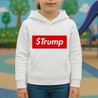 $Trump Coin Meme Cryptocurrency Crypto Donald Trump Kids Hoodie thumb 3