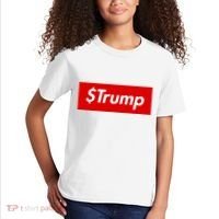 $Trump Coin Meme Cryptocurrency Crypto Donald Trump Kids T-Shirt thumb 2