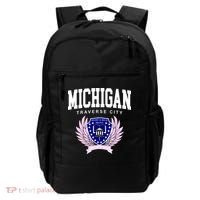 Traverse City Michigan Classy Logo Backpack thumb 0