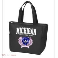 Traverse City Michigan Classy Logo Tote Bag thumb 3