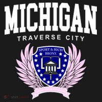 Traverse City Michigan Classy Logo Tote Bag thumb 4