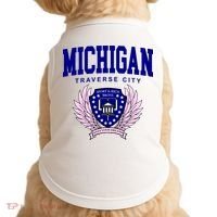 Traverse City Michigan Classy Logo Doggie Tank thumb 0