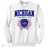 Traverse City Michigan Classy Logo Sweatshirt thumb 0