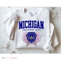 Traverse City Michigan Classy Logo Sweatshirt thumb 2