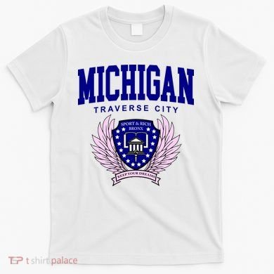Traverse City Michigan Classy Logo T-Shirt