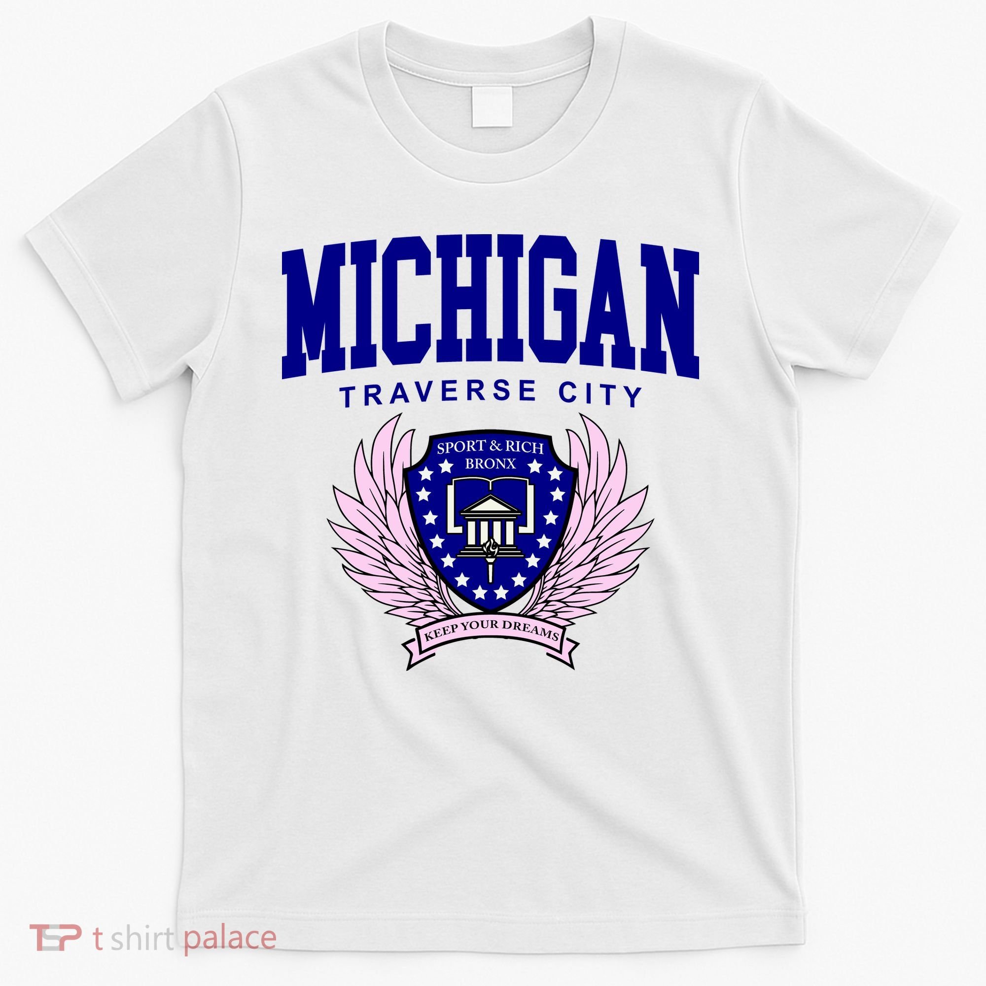 Traverse City Michigan Classy Logo T-Shirt