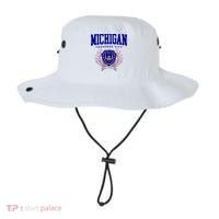 Traverse City Michigan Classy Logo Bucket Hat thumb 0